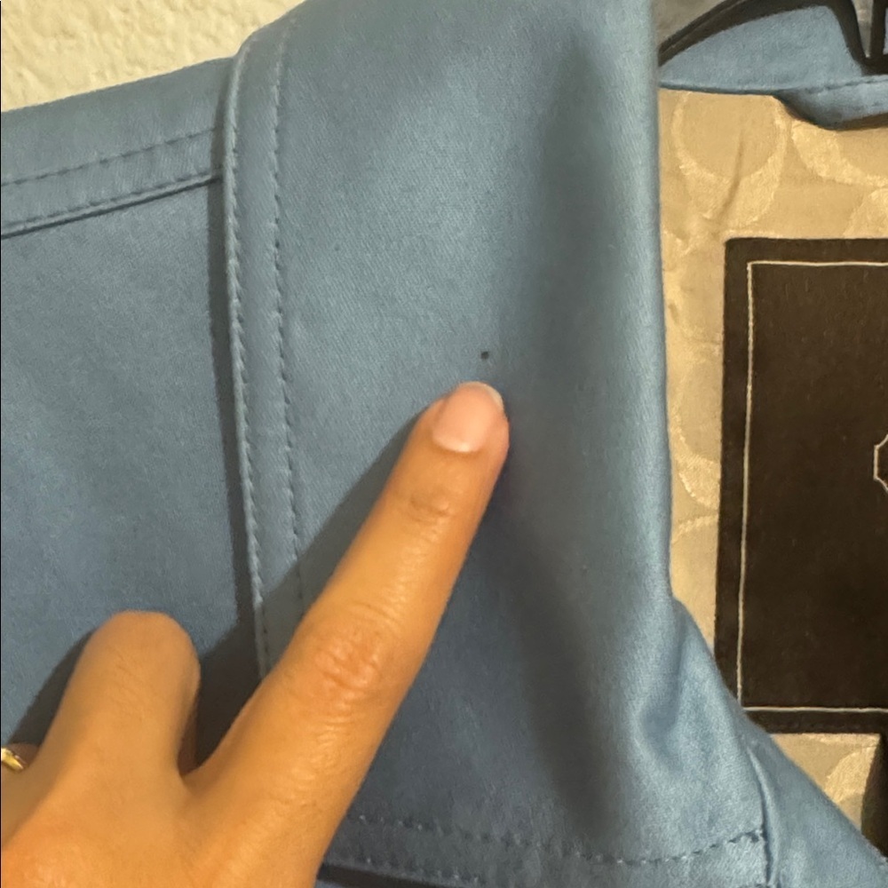 Coach Vintage Cotton Button Down Trench Coat Rain Resistant Preppy - Picture 11 of 11